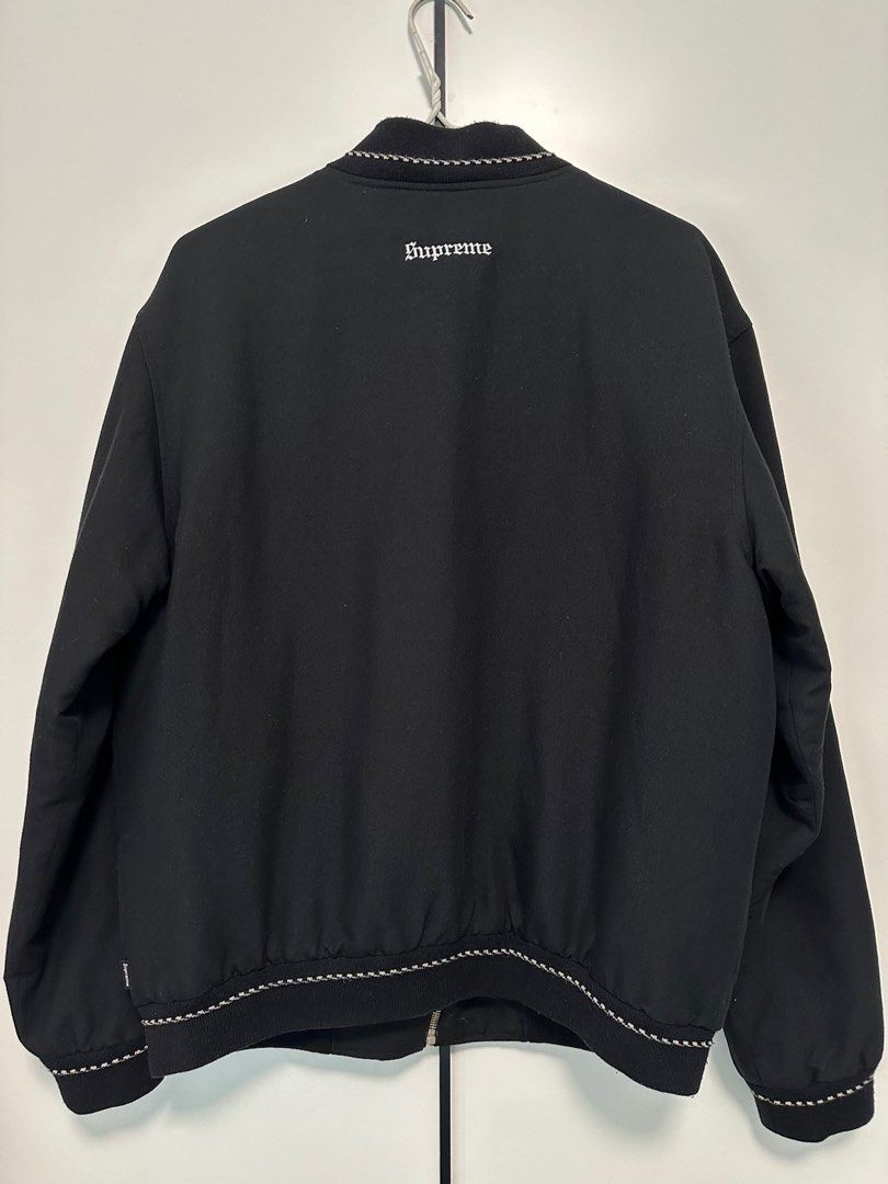 supreme diamond rayon bomber jacket L - ジャケット/アウター
