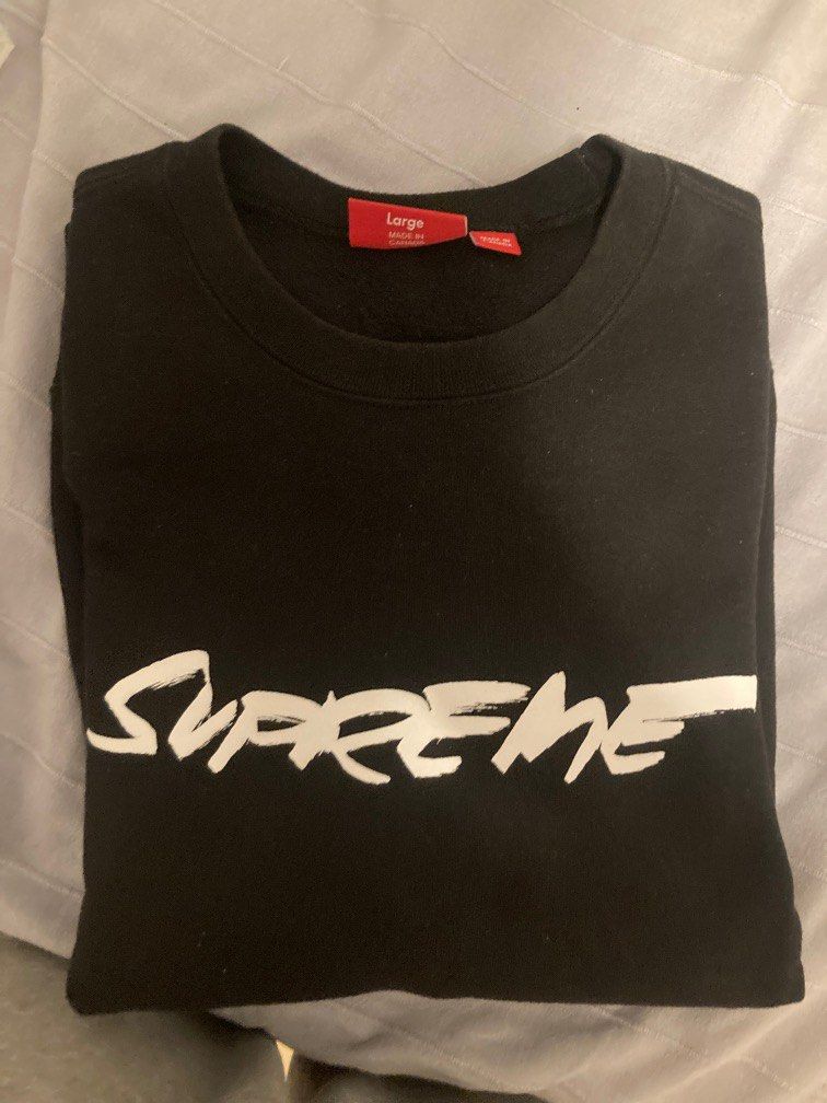 週間売れ筋 Supreme Tee futura Spring/Summer Logo sweater Black L ...