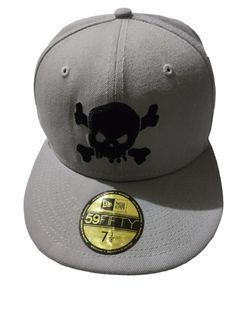 Supreme Skull New Era Gray Cap