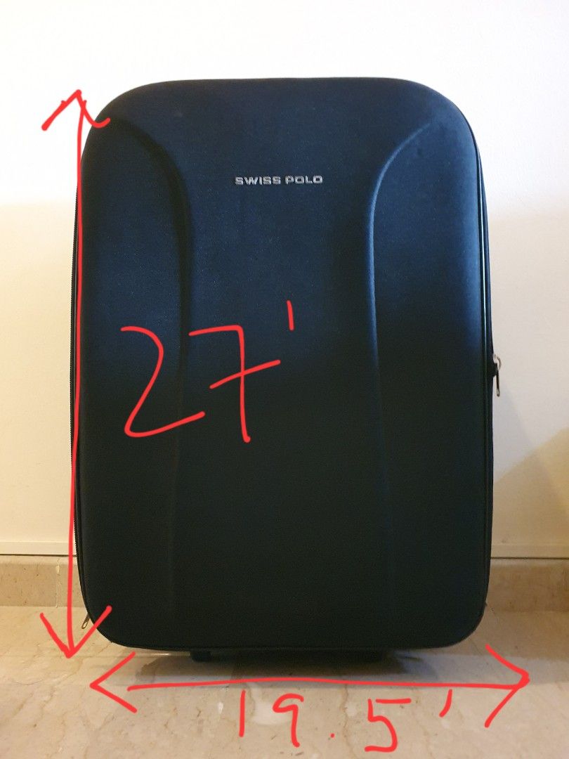 Swiss polo suitcase best sale