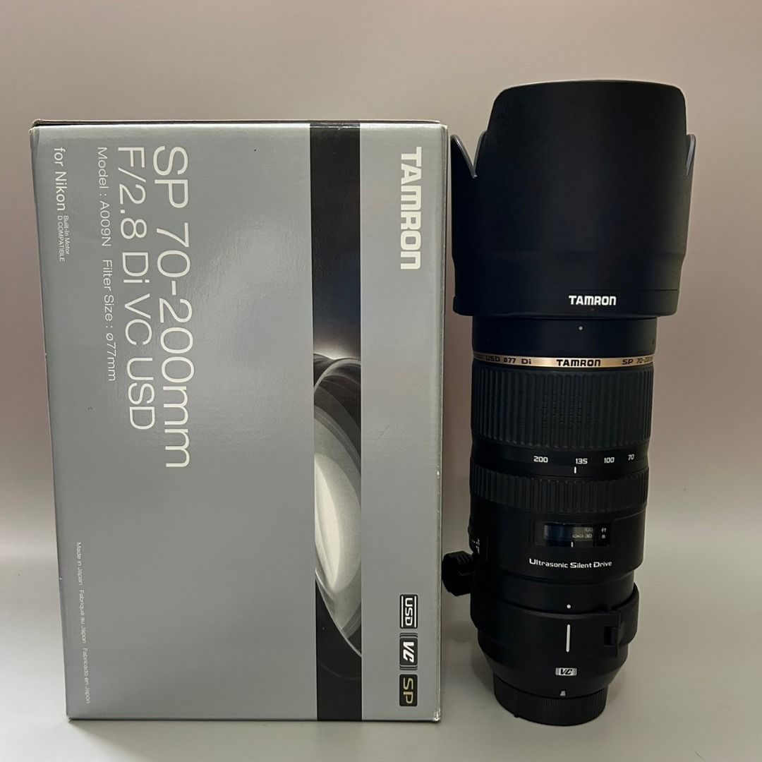 Tamron タムロン SP 70-200 F2.8 Di VC USD A009 中古美品 - 家電