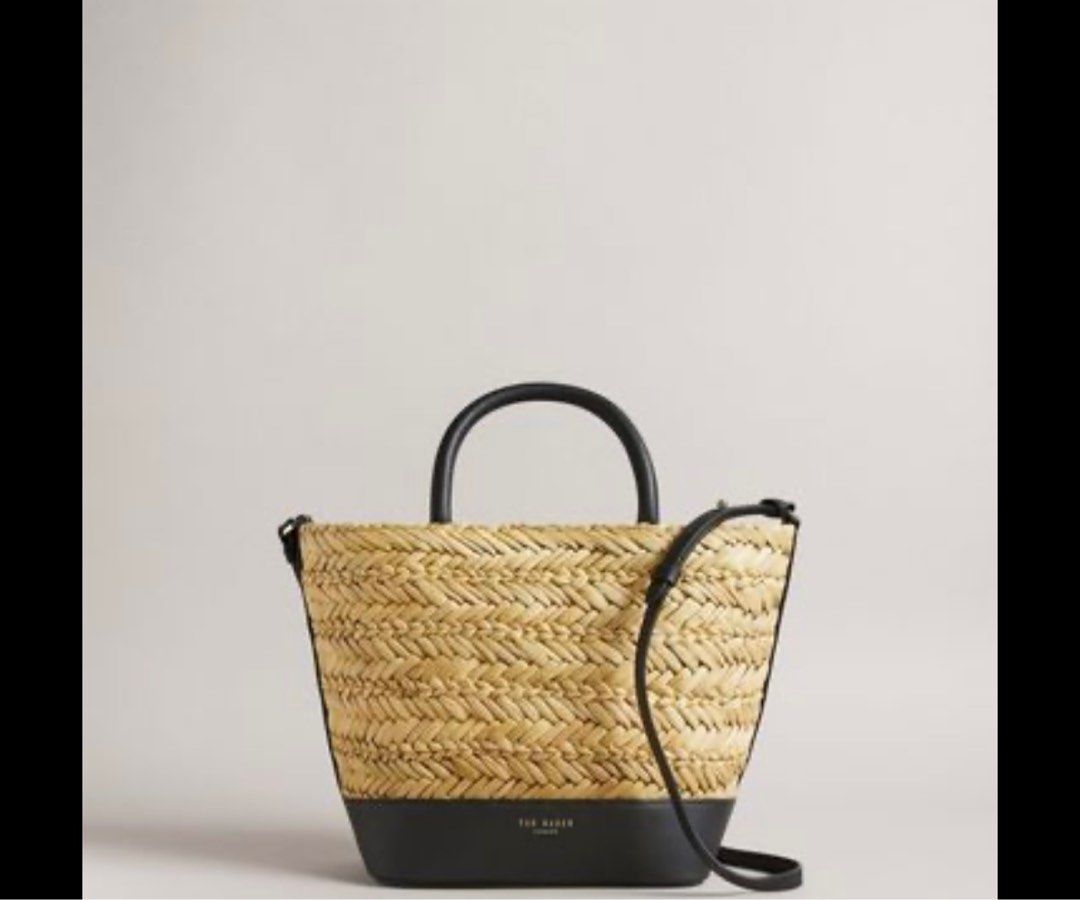 Ted baker straw bag clearance