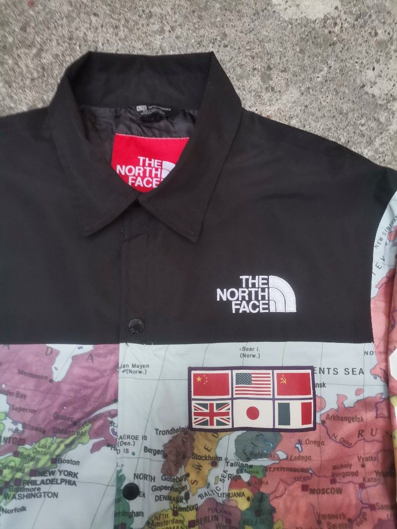 North face supreme shop globe jacket