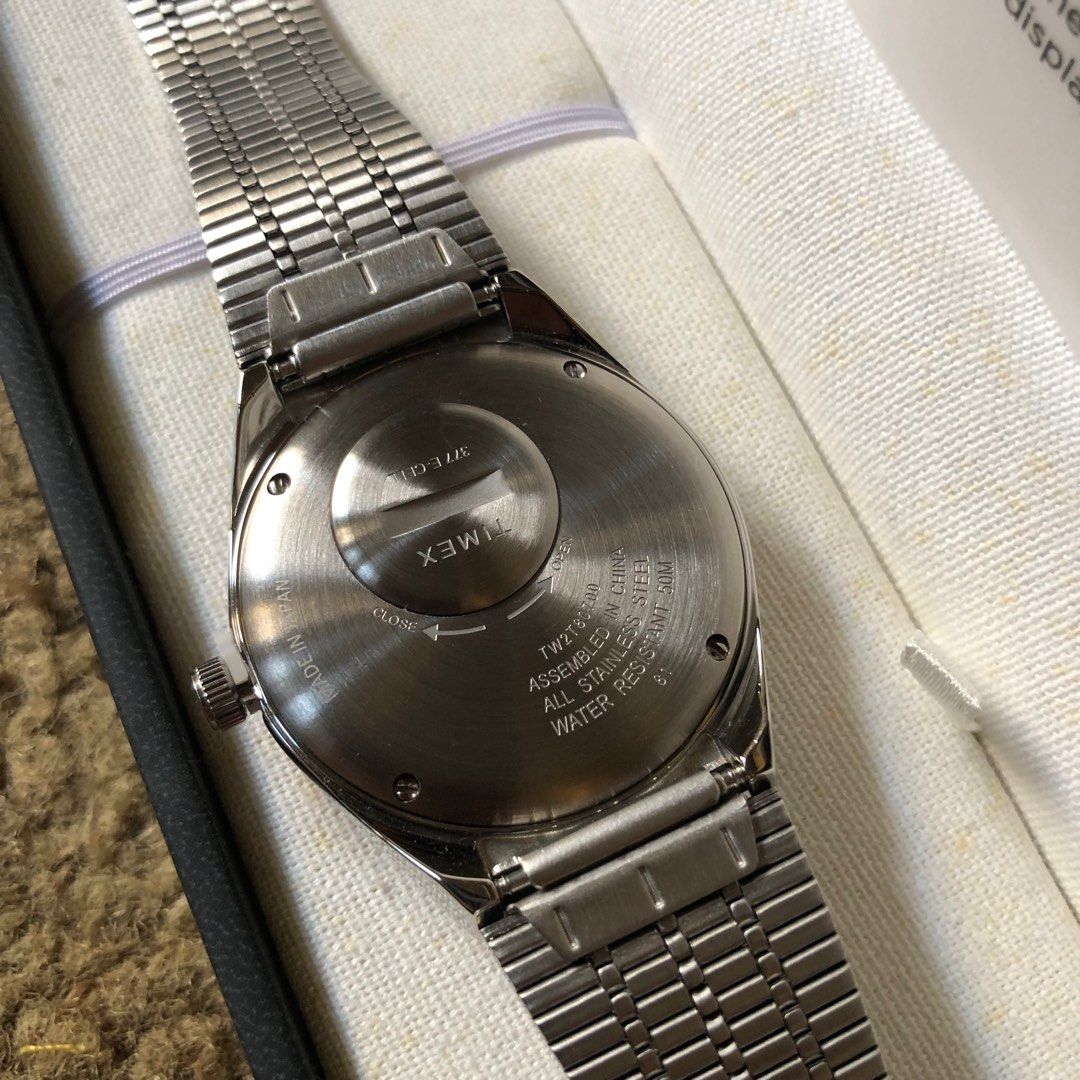 Timex Q Reissue TW2T80700 Pepsi Blue Dial New Original Zalora