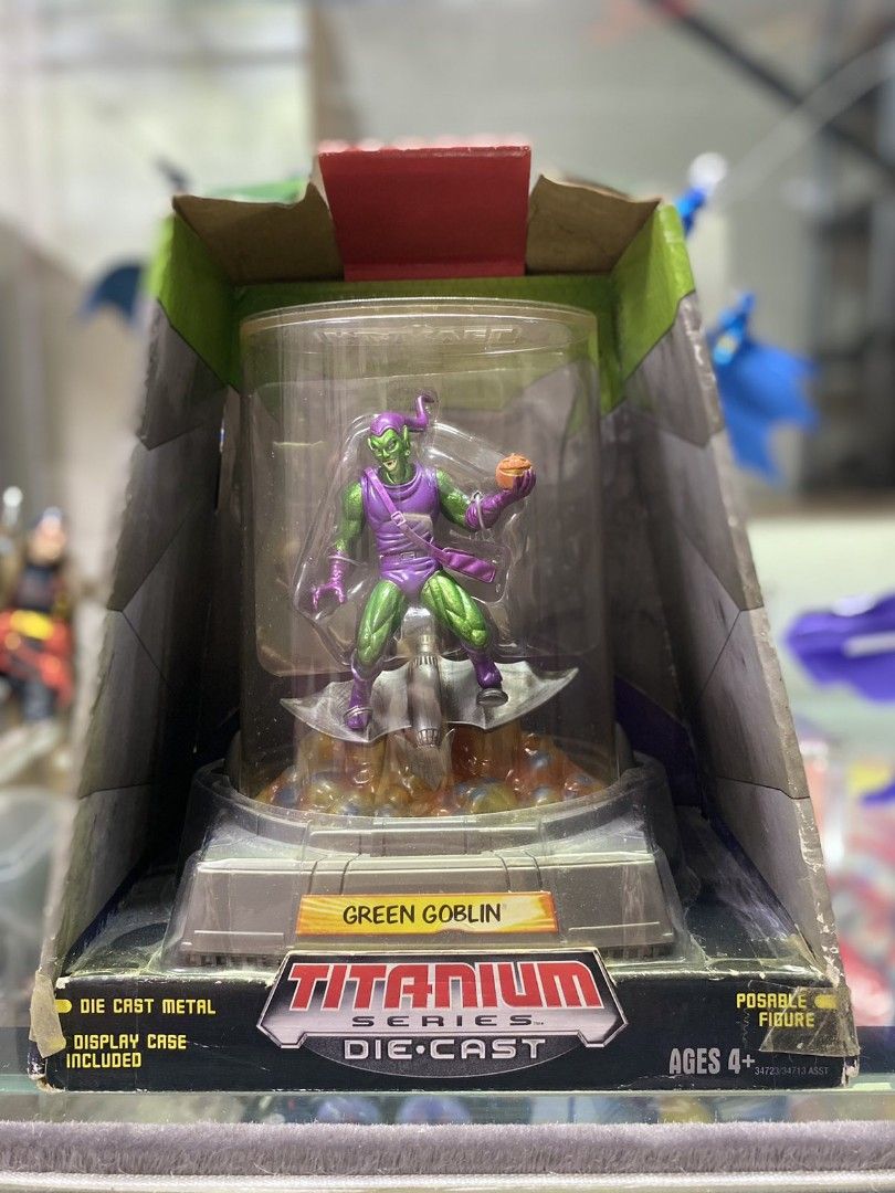 Titanium Series Green Goblin (Category: Action & Battle Toys) located in Quezon City. Submitted by toysneticph (Listing ID 1282767394, Image 1). Description: For Sale : Titanium Series Green Goblin LAST PRICE POSTED, AUTO IGNORE SA MAG ASK NG LAST PRICE PRICE: ₱ 349 Sealed LOCATION: Quezon City PAYMENT: via BANK (BPI or BDO) | Shipping via Lalamove or Flash Shipping Meet Ups: SM Novaliches, Weekends only Please read our terms and condition before