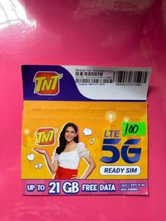TNT and DITO sim cards