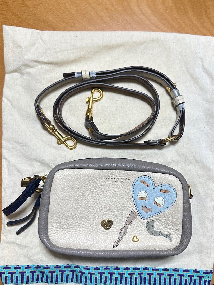 Tory Burch Perry patchwork hearts mini bag Carousell