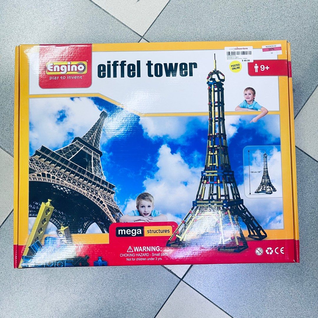 Engino discount eiffel tower