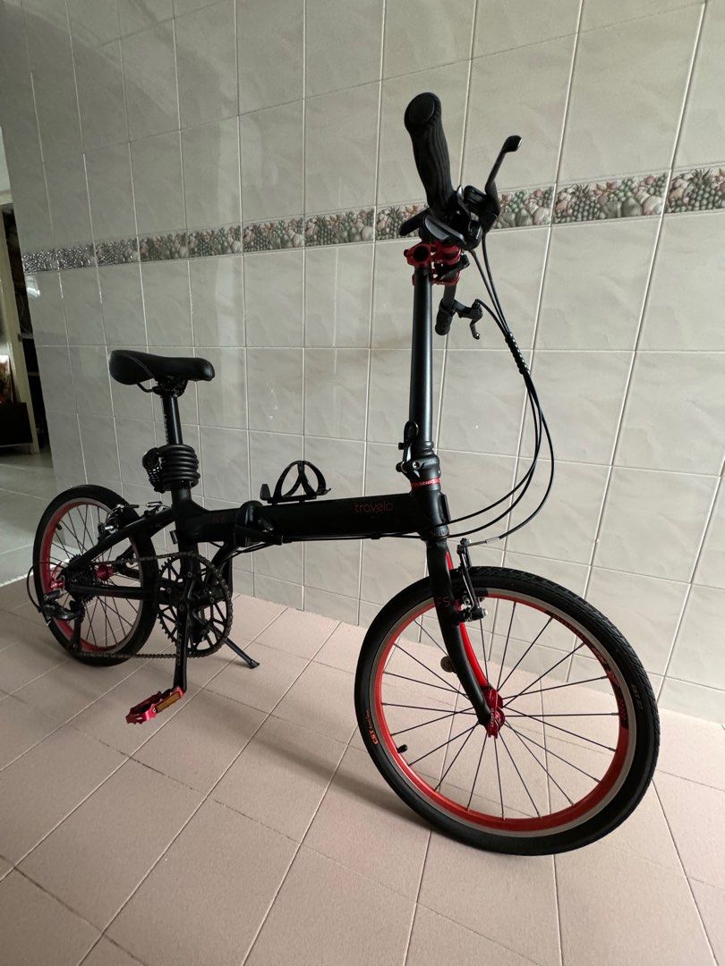 Travelo Folding Bicycle Bike FS D Shimano 9 speed