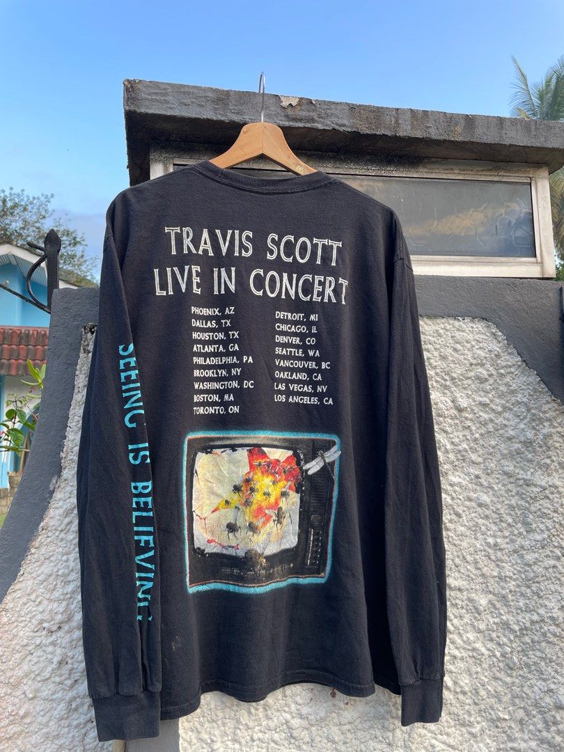Travis scott Men s Fashion Tops Sets Tshirts Polo Shirts on
