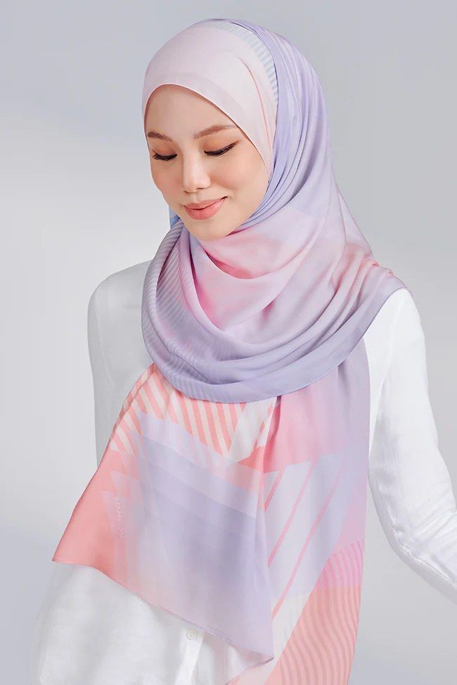 TudungPeople Iridescent in Fluoresce Shawl Women s Fashion
