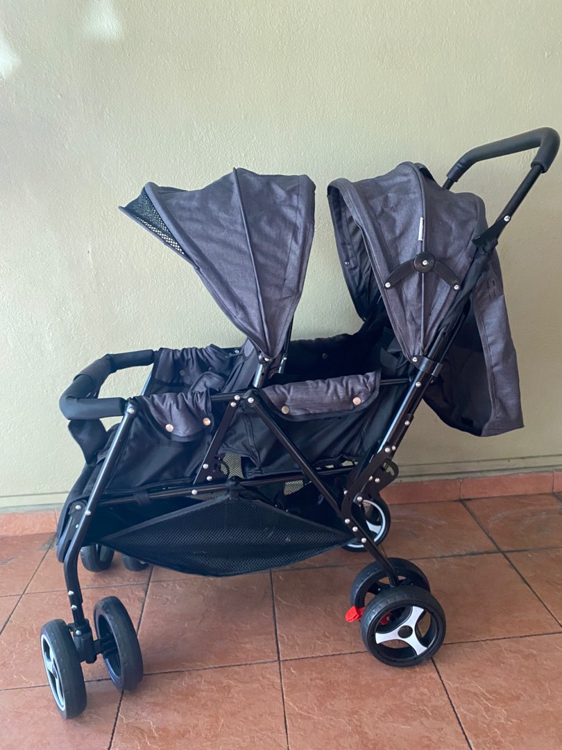 Zobo twin outlet stroller