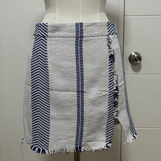 URBAN REVIVO tweed plaid skirt