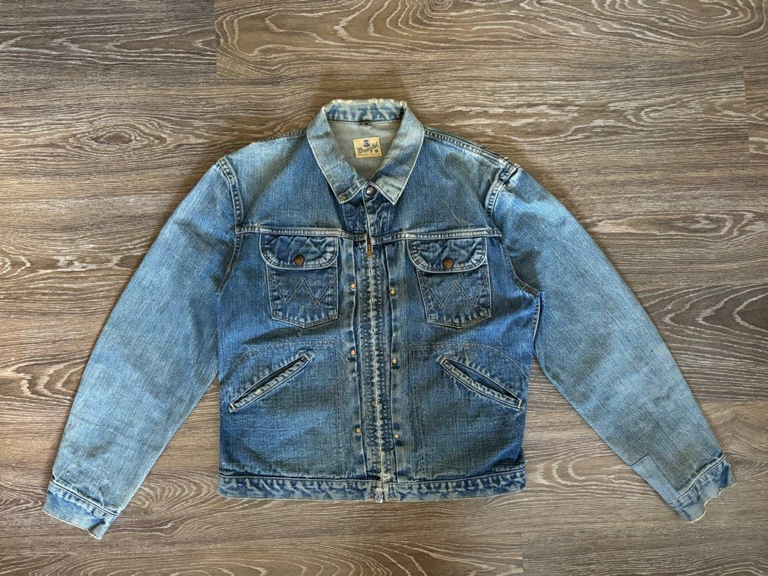 Wrangler vintage on sale denim jacket