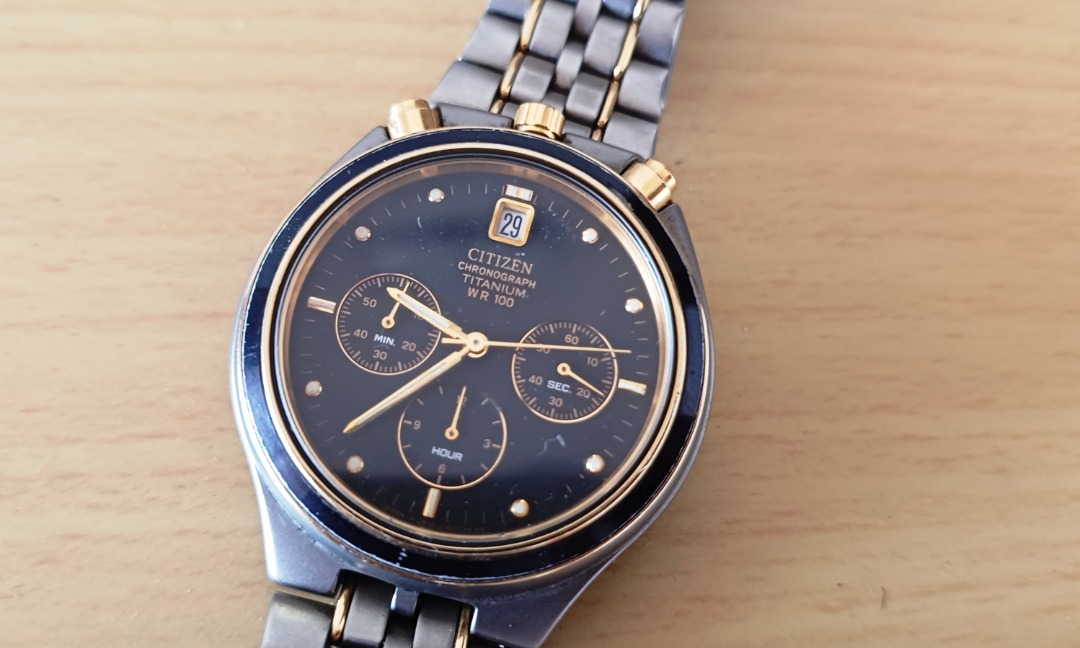 Vintage citizen chronograph cheap