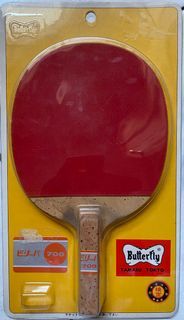 Vintage Butterfly Brand Table Tennis Racket from Japan