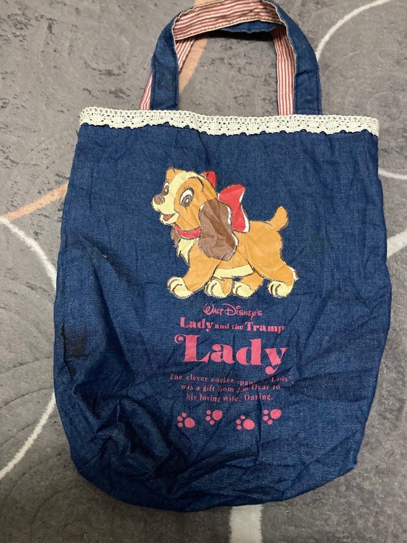 Lady and the online tramp tote bag