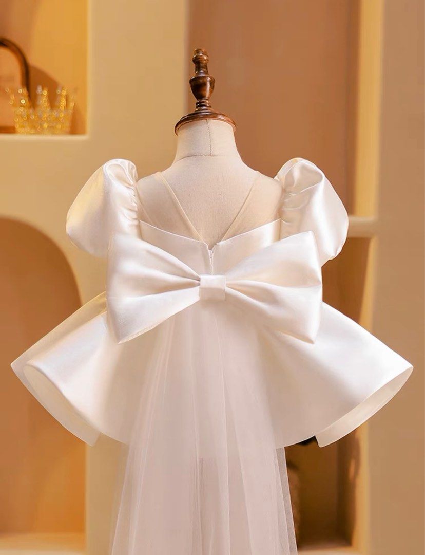 Girls white shop tutu dress