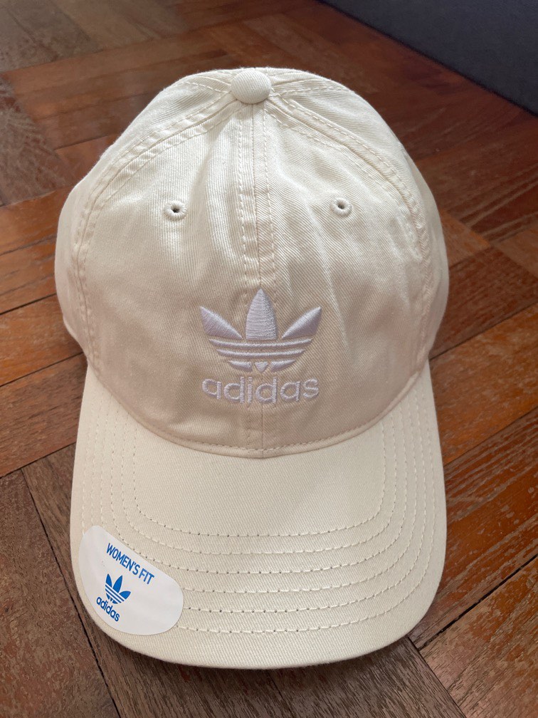 Women s original relaxed strapback hat wonder white Men s