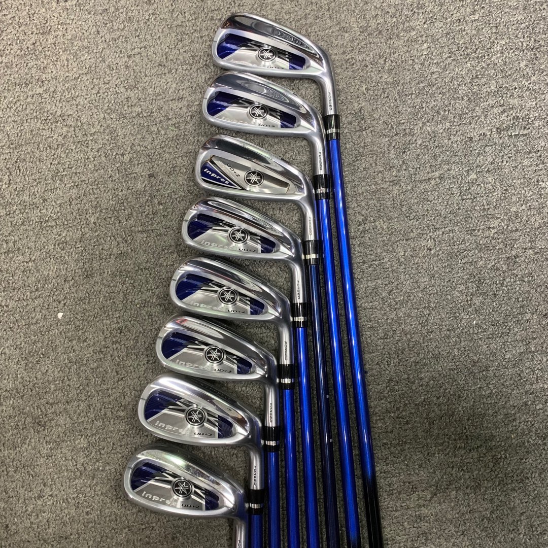 Yamaha Inpres UD+2 2017/2019 Model | Used | #5-9,P,A,S | 8 pieces |  Fujikura MX-519i / MX-517i Graphite Shaft Regular Flex