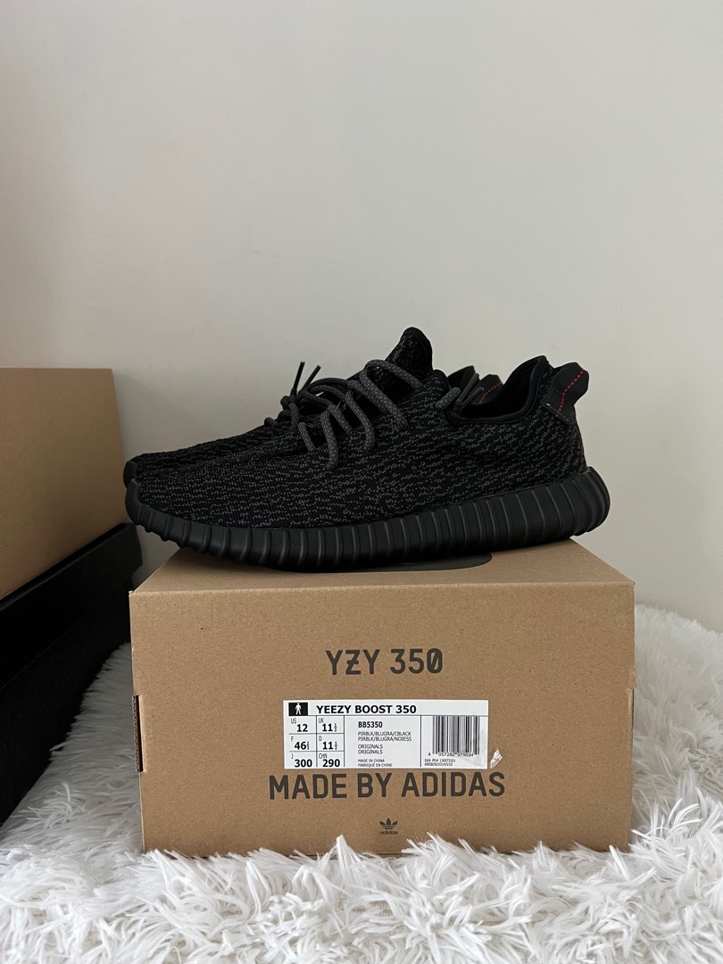 Yeezy 350 Pirate Black 2023 Men s Fashion Footwear Sneakers on