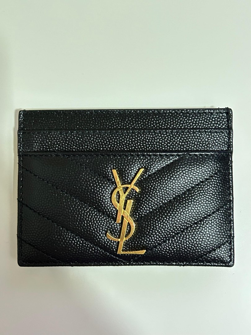 YSL Card Case Luxury Bags Wallets on Carousell