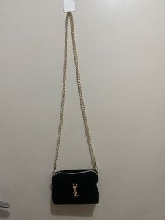 Ysl pouch upscaled to sling bag