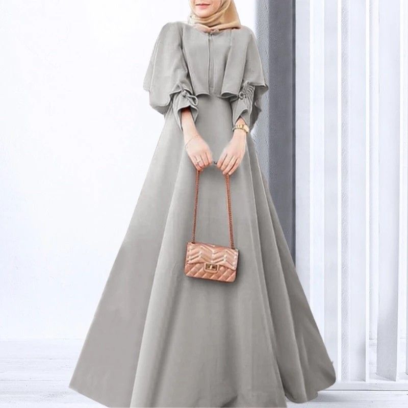 Casual dress hot sale muslimah