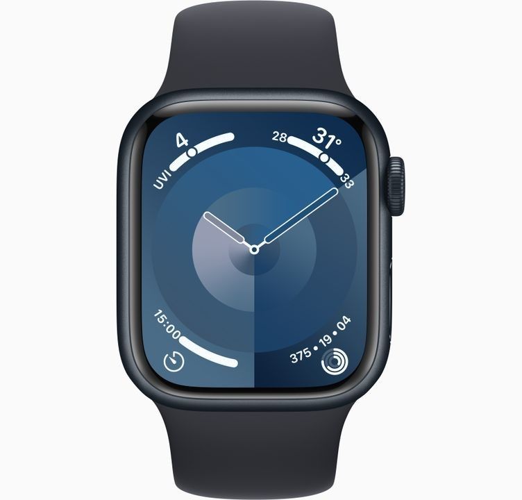 ZP Malaysia Set Apple Watch Series 9 45mm Midnight AI