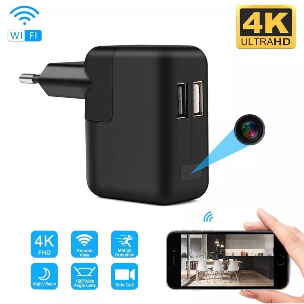 Wall charger spy cam sales