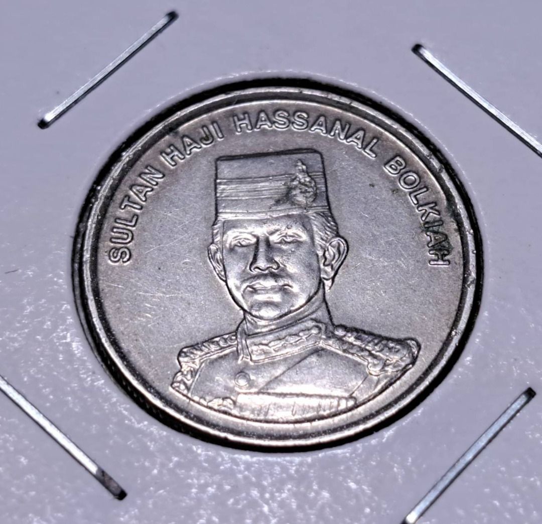 絕版硬幣--汶萊1993年10仙(Brunei Darussalam 1993 10 Sen), 書籍、休閒與玩具, 收藏、紀念品,  錢幣、紙鈔在旋轉拍賣