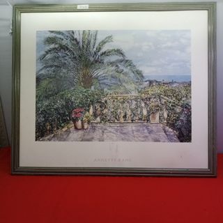 21"x25" framed printed artwork wall decor for 650 *Y12D