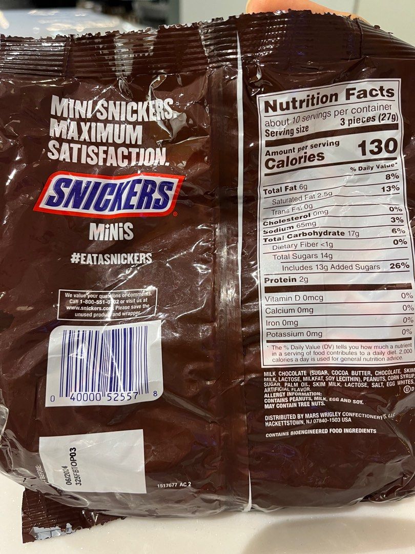 2 for $6, Snickers & Twix chocolates, Food & Drinks, Other Food ...