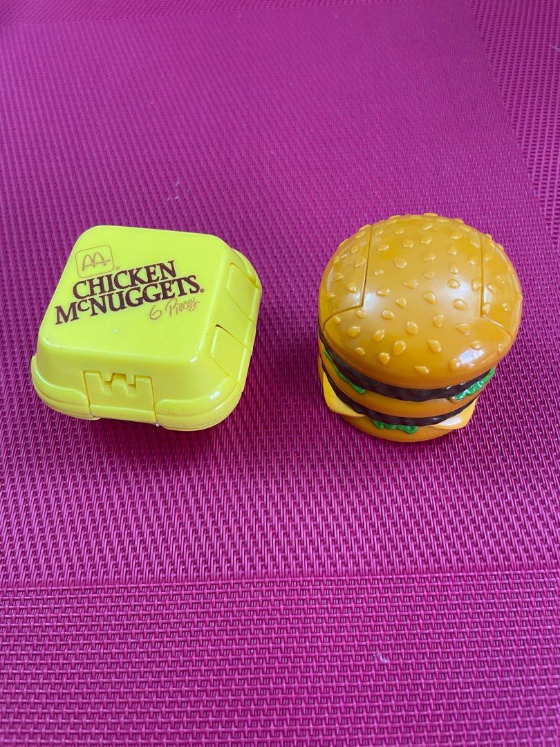 2 Vintage Mc Donald s Happy Meal Transformer Toys Hobbies Toys