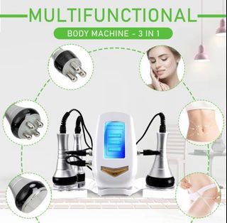 3-in-1 40K Radio Frequency Ultrasonic Weight Loss and Body Contouring Slimming Instrument BodyMachine