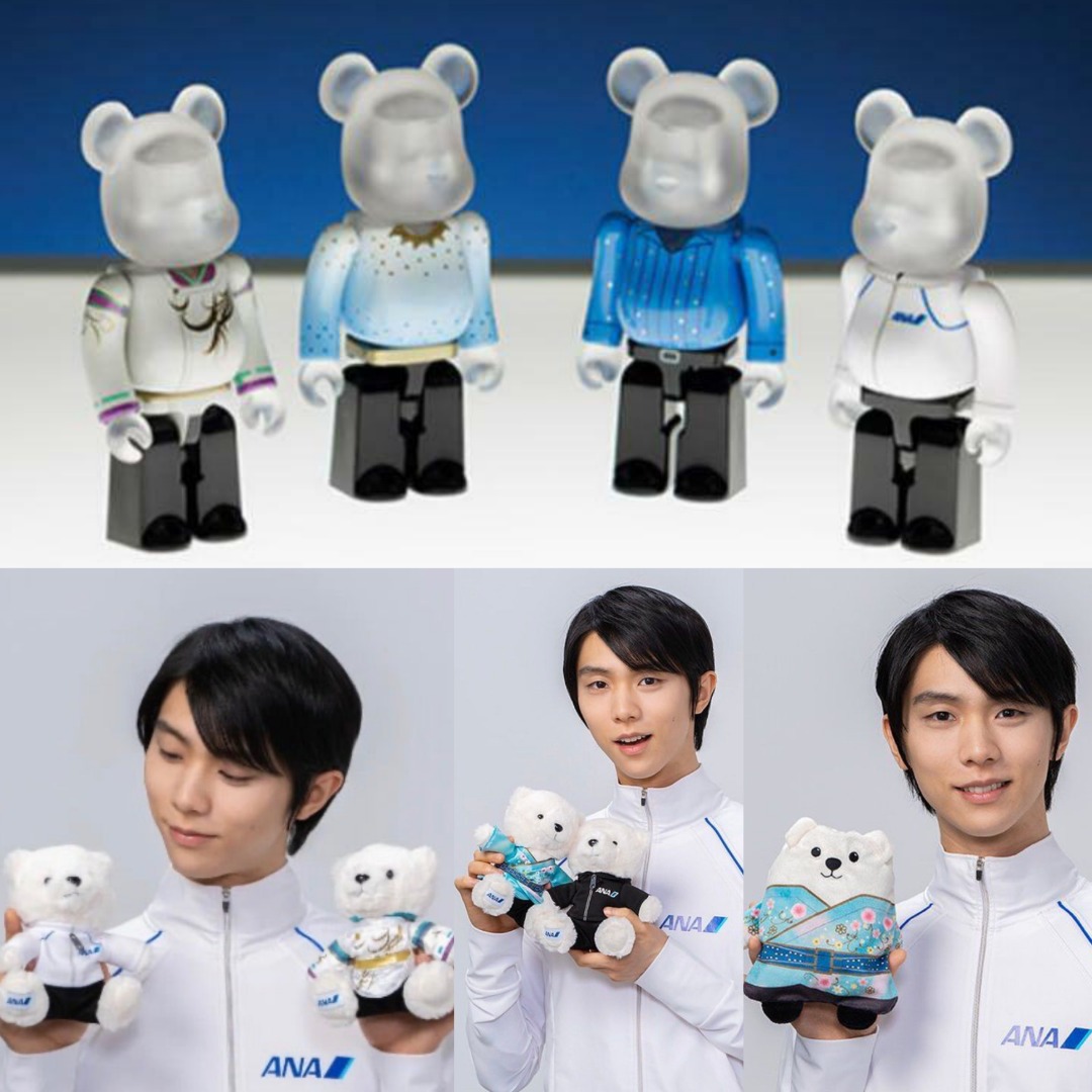 軍派遣 羽生結弦 BE＠RBRICK for ANA 歴代衣装コレクション 100