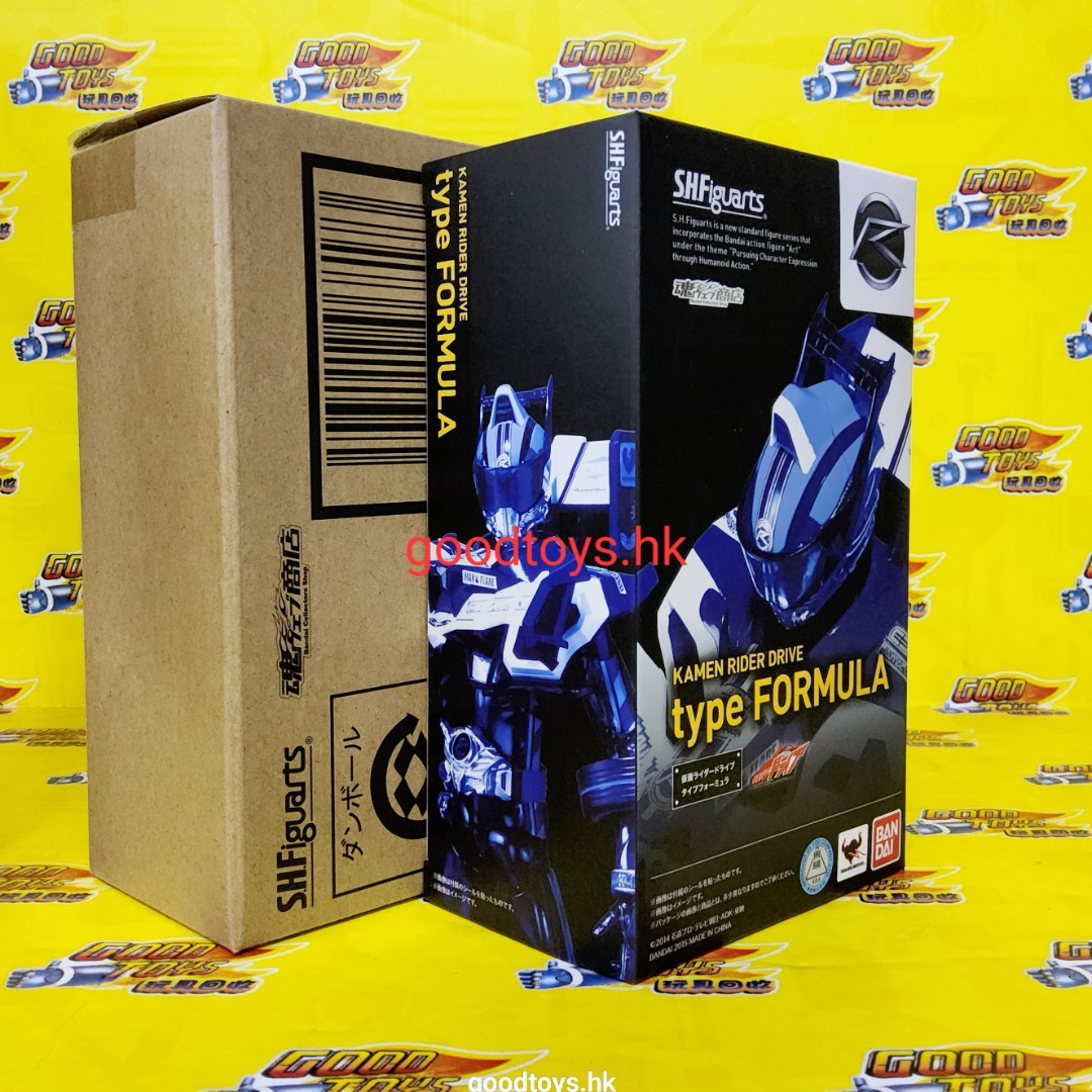 全新未開封 BANDAI 魂商店限定 SHF KAMEN RIDER DRIVE TYPE FORMULA 幪面超人 假面騎士 DRIVE ...
