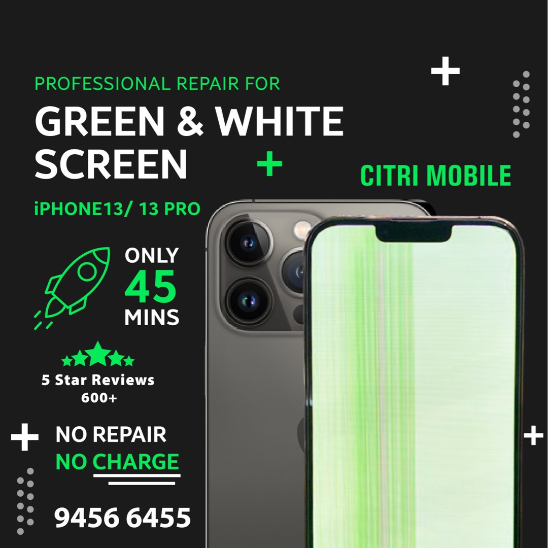 iPhone 13 Pro Max Green Screen Repair , iPhone 13 Pro Max Green Screen
