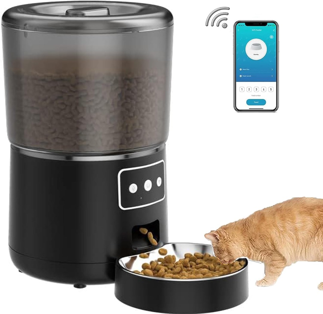 Electronic dog food dispenser store