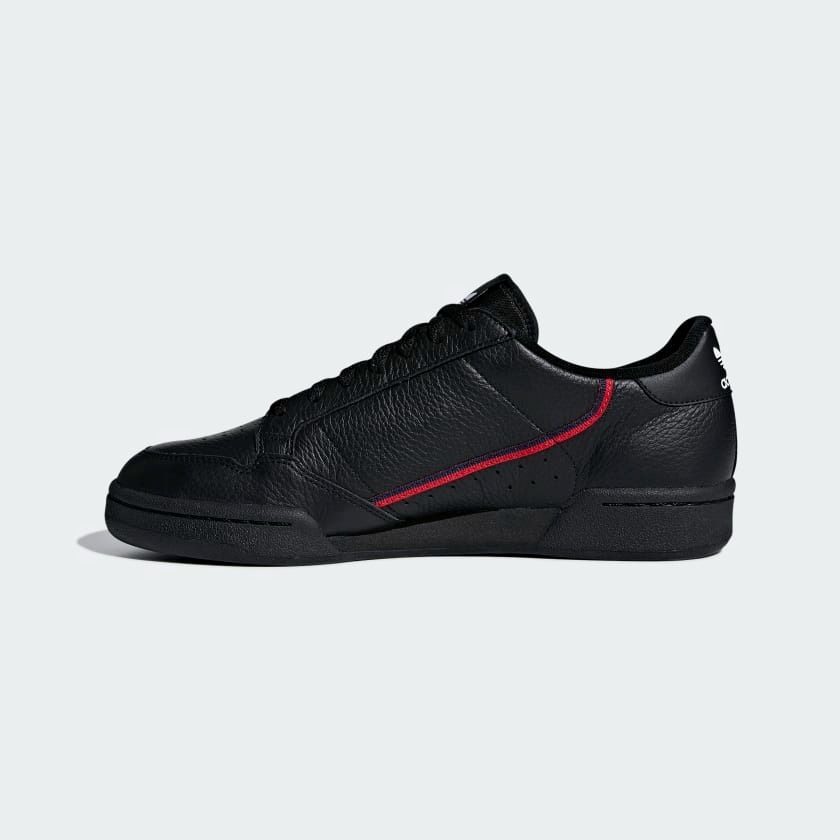 Adidas continental online black mens