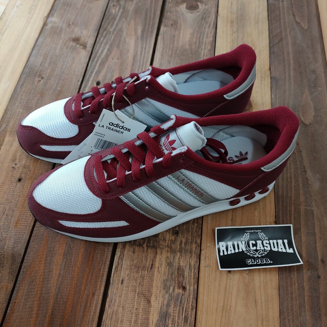 ADIDAS LA TRAINER BURGUNDY