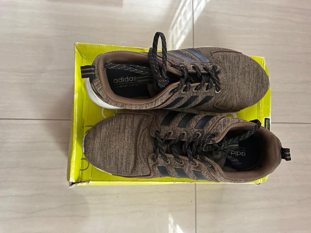 Adidas Neo Cloudfoam Lite Race Fesyen Pria Sepatu Sneakers di