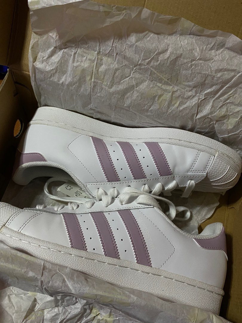 Adidas best sale superstar lilas