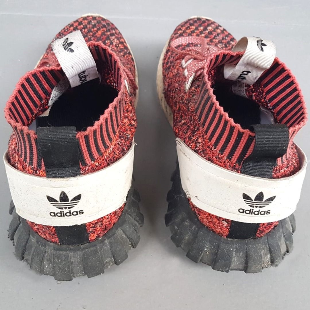 Adidas Tubular Doom Sock Primeknit Burgundy Shoes US 9.5 UK 9