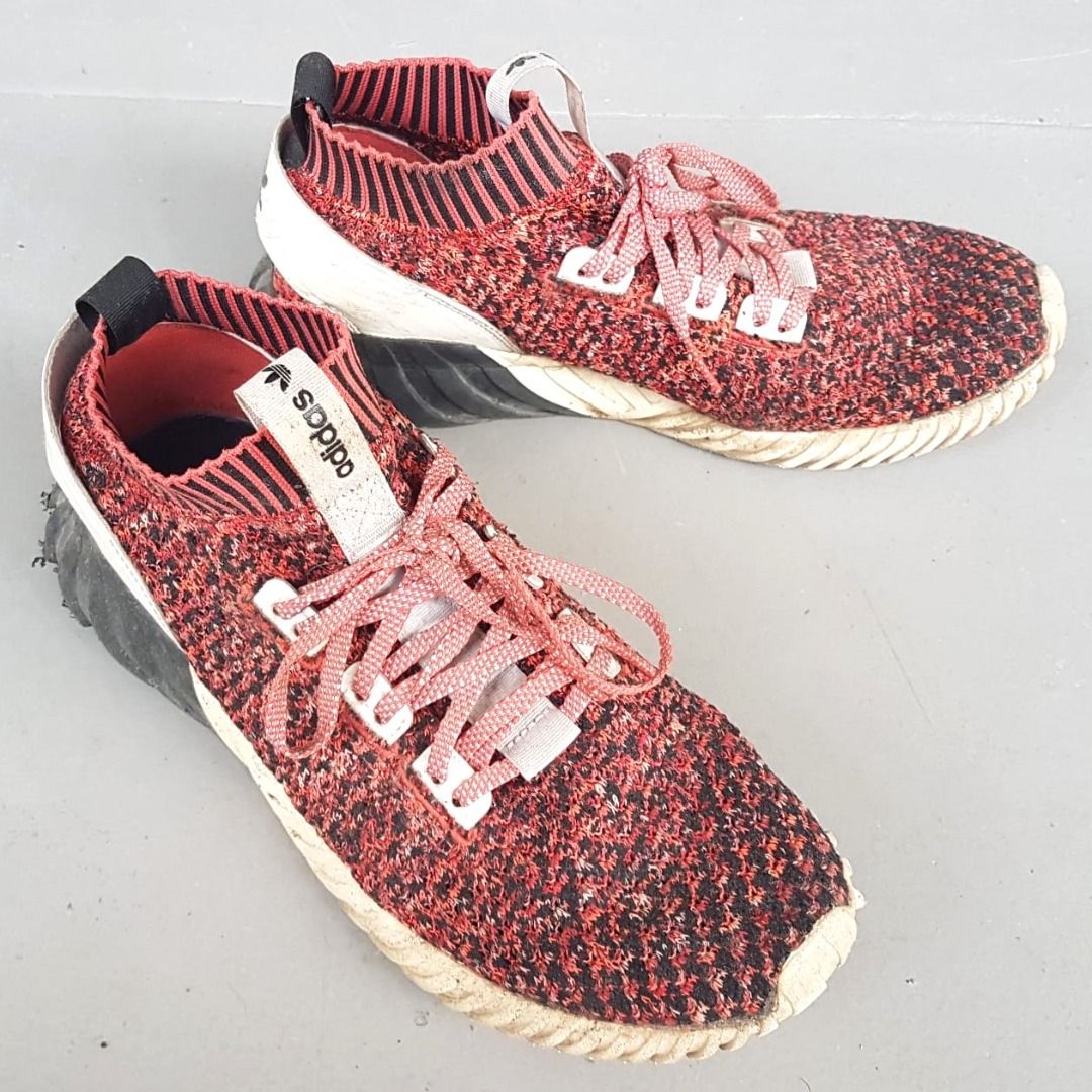 Adidas tubular doom sock maroon shop