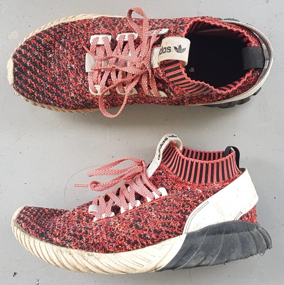 Adidas tubular doom sock pk red best sale