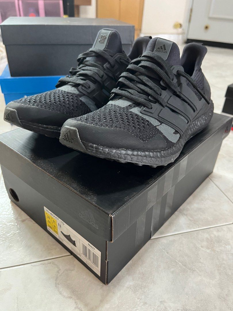 Adidas ultra boost deals undefeated triple black