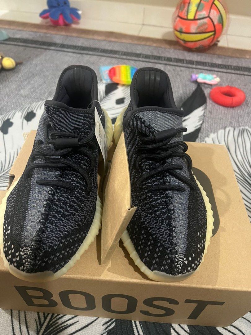 Adidas yeezy boost 350 V2 carbon Men s Fashion Footwear Sneakers on Carousell