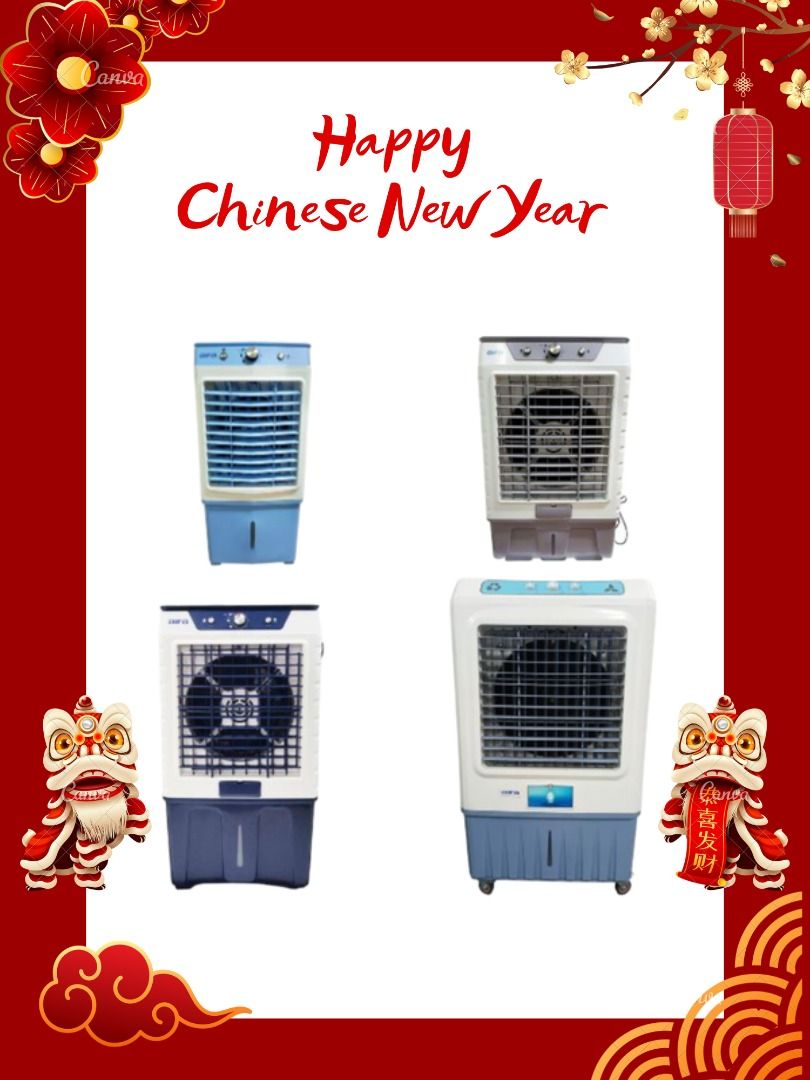 Powerful Air Cooler Evaporative Portable Cooling Mist Fan Oscillating