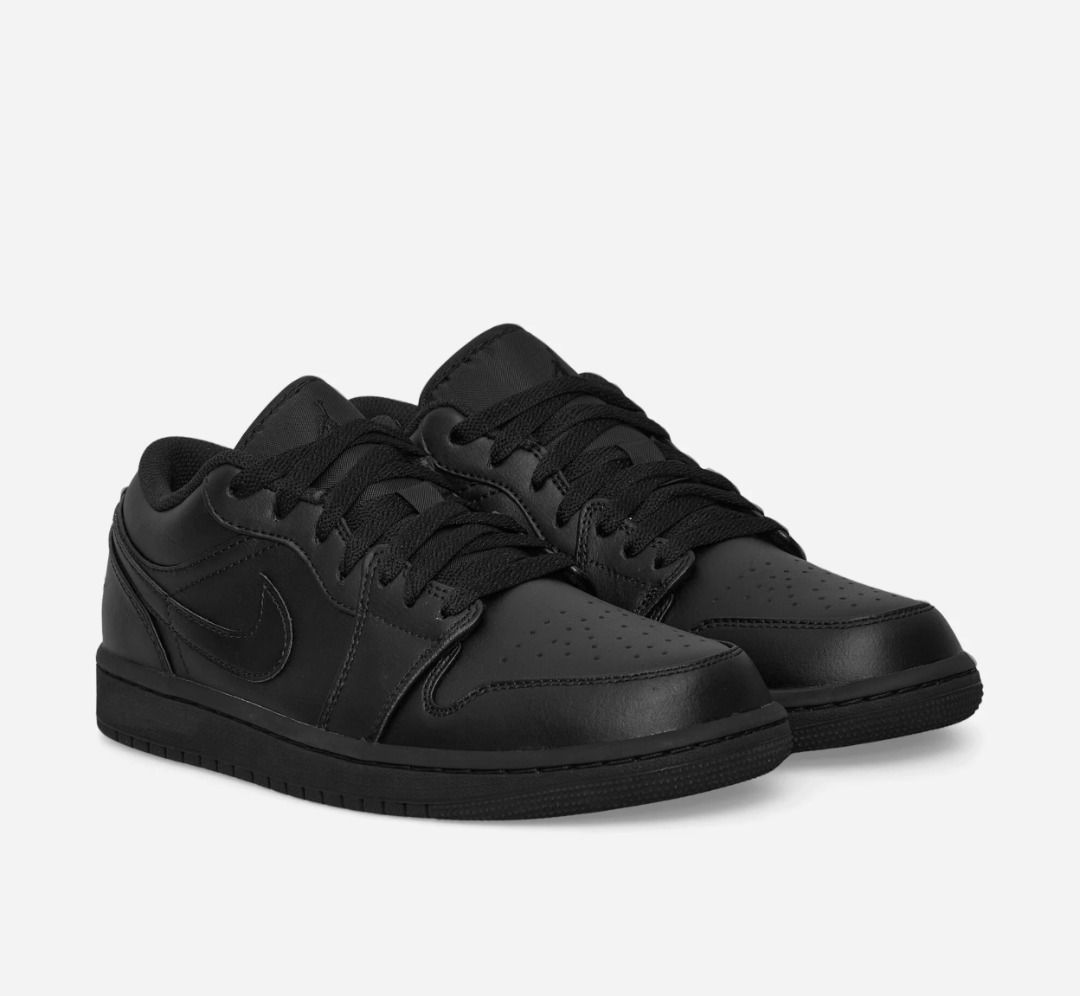 Air jordan 1 all top black low